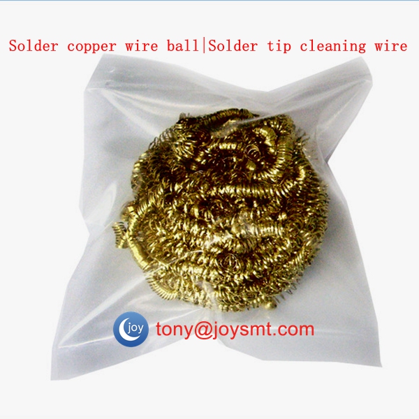 Solder tip cleaning wire  | Solder copper wire ball 